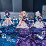 1pc 4.72IN/Small 3.54IN Anime Character 2D Acrylic 3D Decorative Ornament / Aerospace Interactive Ga