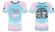 “Beast Mode”short sleeve BJJ no gi rash guard cuddle time!