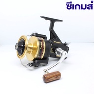 VIKING Vi5000Vi7000 รอกสปินนิ่งสีดำ-ทอง บอดี้โลหะน็อปไม้ รูปทรงสุดคลาสสิคน่าใช้งาน