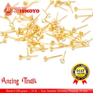 Anting Emas Tindik Super Berat Ringan J5 Ismoyo
