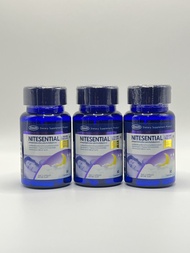 NITESENTIAL sleep support วิตามินช่วยการนอนหลับ 30 แคปซูล มีแมกนีเซียมL-TheanineGABA และ Taurine