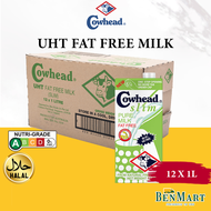 [BenMart Dry] Cowhead UHT Fat Free Milk 1L Carton Deal - Australia - Halal