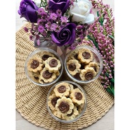 Biskut Raya Tart Nutella
