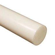 READY STOCK CAST NYLN ROD SHAFT (IVORY COLOR) UNTUK TEFLON BUSH BUSHING (PANJANG BOLEH CUSTOMISE)