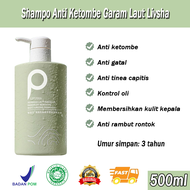 Shampoo anti ketombe Sampo ketombe Garam laut shampoo 500ml Kepala Gatal Psoriasis kulit kepala Oil