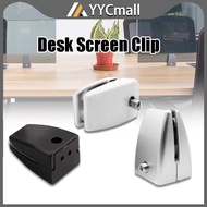 Aluminum Alloy Desk Screen Partition Clip Desk Clip Divider Glass Baffle Fixing Clamp