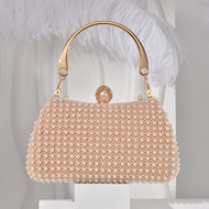GFS store New style pearl womens handbag evening dress crossbody bag elegant socialite dinner bag hi