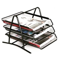 *DP* 3-LAYER LETTER BOX 9205/ BOOKSHELF RUSTPROOF IRON STACKING RACK