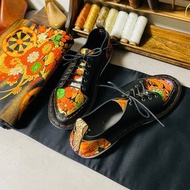 Japan Made 和服腰帶 黑橘色 低筒運動鞋