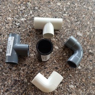 Pipe connection 5/8 TEE T INBOW L ELBOW CONNECTION, STRAIGHT PIPE CONNECTION