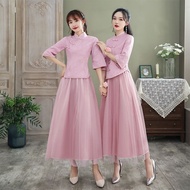 Chinese Bridesmaid Dress Xiuhe Sisters Group Wedding Bridesmaid Dress Female Wedding Bridesmaid Dres