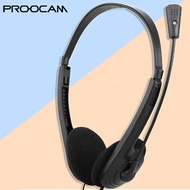 Proocam S-900 headphone For customer service gaming office full ear bud