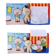 JJ Ovce Soft Book - Bath Time / baby cloth Book / baby Soft Book AS76
