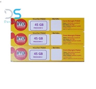 Voucher Indosat Freedom U 45 GB