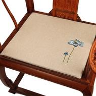 kusyen kerusi kayu jati span kusyen kerusi kayu sarung kusyen segi empat Chinese Chair Cushion Solid