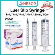 Disposable Syringe Picagari Luer Slip Box — 1/3/5/10/20/50ml cc, Blood Collection, Medical Consumpti