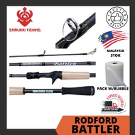 SAMURAI - ROD FORD Battler Fishing Rod "Retribution 64" Length 6'4 Feet PE 4 Max Jig 1/4-1/2oz Casti