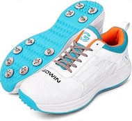 Gowin Tyro Metal Spike Cricket Shoe for Outdoor and Field Sports with All Round Performance