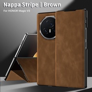 Honor Magic V3/Magic Vs3 CaseLuxury Nappa Leather Surface Case Cover