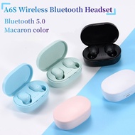 New A6S Tws Bluetooth Earphone Wireless Headphone Stereo Headset Sport Earbuds Microphone With Charging Box For Smartphone