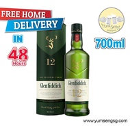Glenfiddich 12 Year Old Single Malt Scotch Whisky 700ml