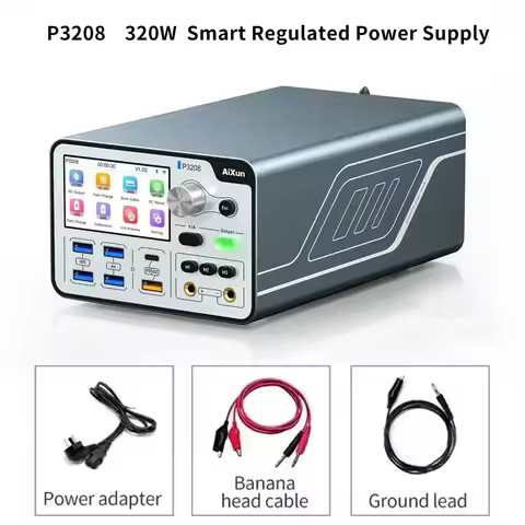 Aixun P3208 320W Intelligent Regulated Power Supply One-click Power-on Tool for Mobile Phone Repair 