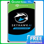 Seagate | ฮาร์ดดิส Seagate SkyHawk (สำหรับกล้องวงจรป้อน) 8TB รุ่น ST8000VX001 (3.5 นิ้ว/ SATA3/ 7200