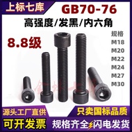 18M20M22M24M27M30 Hexagon Socket Cup Head Screw GB70 Screw Grade Bolt 8.8 Inner Hexagon Socket Socke