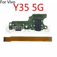 For Vivo Y35 5G USB Charging Dock Port Board Connector Main Motherboard Flex Cable