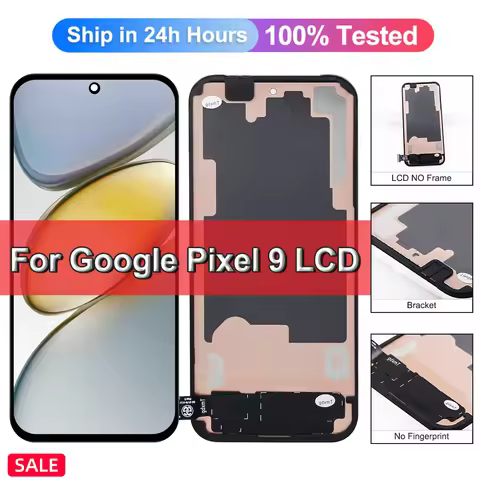 TFT pixel9 Display For Google Pixel 9 G2YBB GUR25 G1B60 Screen Display Touch Digitizer Assembly Pixe