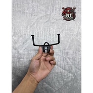 Vario Vision Stainless Steel Powder Coated Motorcycle Hanger comes with 3 convenient U-shaped hooks 