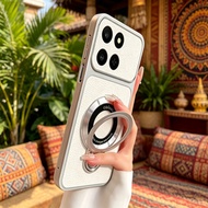 Case for VIVO Y03 Y18S Y28E Y18 Y28S Y03T Y03A Y02 y02t y02a Y11 2023 Magnetic Ring Stand Phone Case