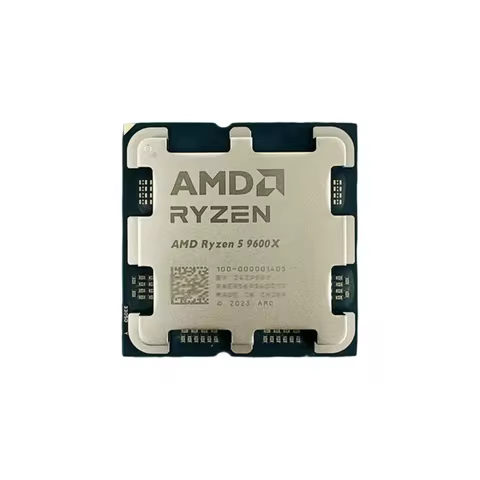 AMD R5 9600X Ryzen 5 9600X New Processor 5.4GHz 6-Core 12-Thread 38MB Game Cache 4NM TDP 65W Socket 