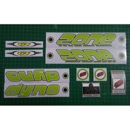 BMX Dyno Zone Decal Sticker DYNO ZONE BMX DECAL