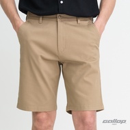 GALLOP : Striped shorts pants กางเกงขาสั้นผ้าทอริ้ว รุ่น GS9029 สี Brown น้ำตาล / ราคาปกติ 1790.-