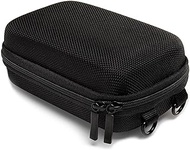 Baxxtar Pure Black L Hard Camera Case for Compact Cameras Black (Strap and Belt Loop) for CoolPix W1