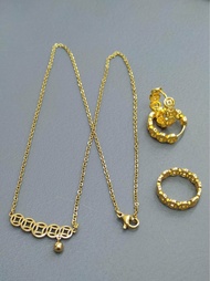 18k Gold Plated Money Catcher Jewelry / Ring / Earrings / Necklace