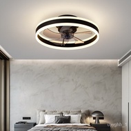 Source Supply Ceiling Fan Lamp Simple Bedroom Ceiling Fan Lights round Ceiling Fan Lights Dc Frequency Conversion Fan La