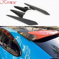 4PCS CARBON FIBER REAR ROOF TOP WING TRUNK LIP TAIL SPOILER FOR Porsche Cayenne Coupe 2019 2020 2021