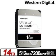 《SUNLINK》 WD Ultrastar DC HC530 14TB 3.5吋企業級硬碟-WUH721414ALE6