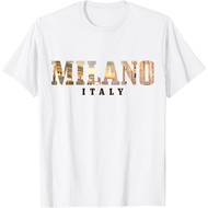 Milano Italia Skyline Italy Italy Souvenir Vintage T-Shirt