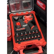 3D Printing Lining Box Suitable for Milwaukee 8435 Toolbox M12 FIWF12 Impact Wrench Socket Storage