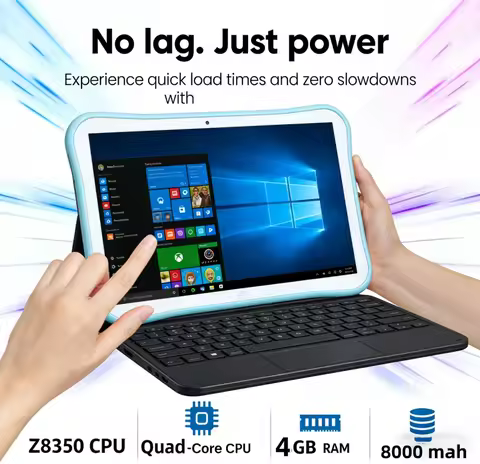 10.1 Inch Windows 10 Tablet PC 4GB RAM 64GB ROM Q1 Z8350 CPU Quad Core Up to 1.33 GHz 32-Bit 1280 x 