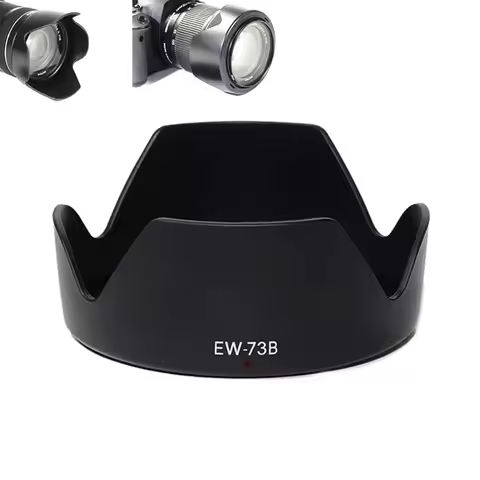 Lens Hood replace EW-73B for Canon lens EF-S 18-135mm F/3.5-5.6 IS / 17-85mm F/4-5.6 IS USM / Fujifi