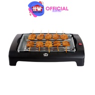 [ ขายดี ]  HOUSE WORTH เตาปิ้งย่างบาร์บีคิวไร้ควัน เตาปิ้งย่างไฟฟ้า (Electric Babecue Grill) รุ่น HW-1100 รับประกั