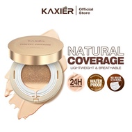 Kaxi er Cushion High Coverage Poreless Flawless Foundation Makeup 24H Long-lasting SPF35+