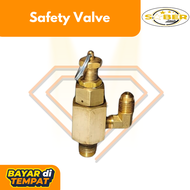 Safety Valve Boiler Setrika Uap / Otomatis Sparepart Boiler Laundry