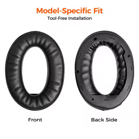 Soft Protein Leather Memory Foam Ear Pads Cushions Replacement Earpads For Sony WH-1000XM4 WH1000XM4