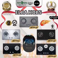 ELBA Dapur Gas Stove EGH-K8842G(BK)/8843G(BK)/8742G(BK) Glass Stove Kitchen Hob Stove Kitchen Applia