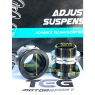 Adjustable Adjuster Spring CoilOver Kit (1pc) Honda Civic FD/FB/FC/City/GD/GK/Nissan/BMW/Toyota Adju